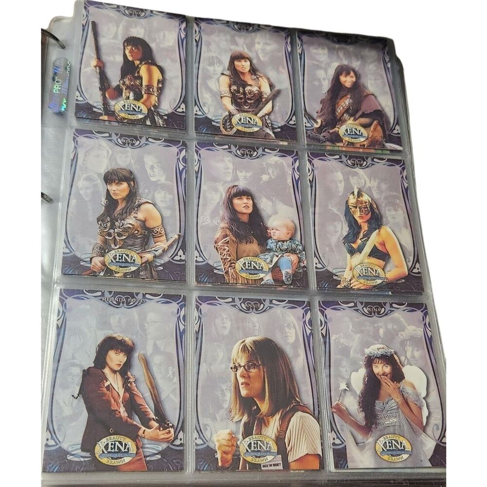 Xena Warrior Princess Near‎ Mint Trading Card Collections Incomplete 300+
